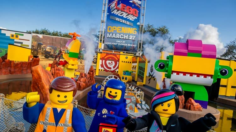 The LEGO Movie World en Legoland Florida