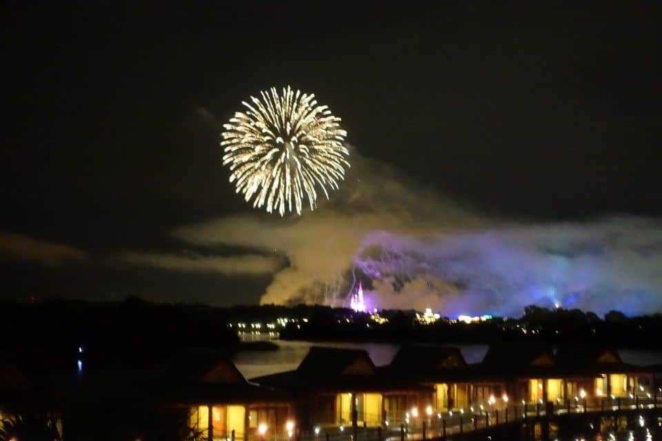Disneys Polynesian Village Resort fireworks view