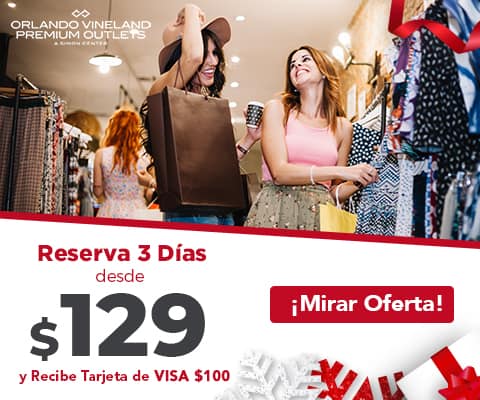 Personas comprando en Orlando Premium Outlets_ESP