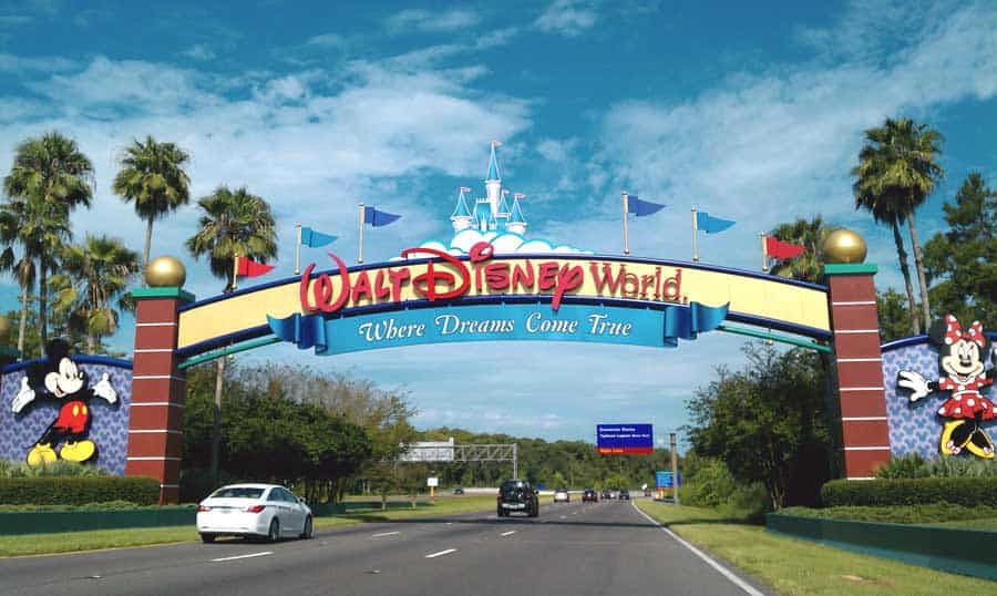 Walt Disney World Resort entrance