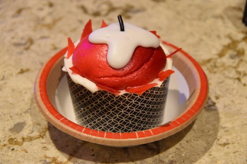 No-So-Poison Apple Cupcake