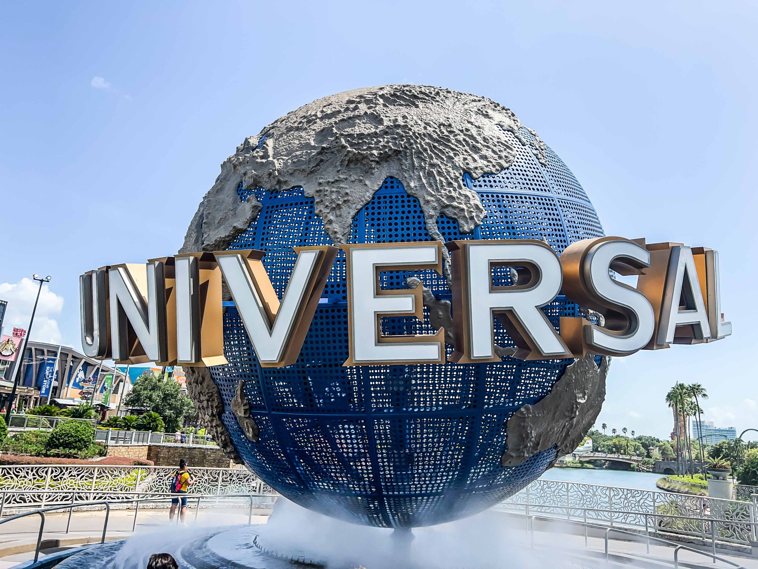 Universal Globe at Universal Orlando