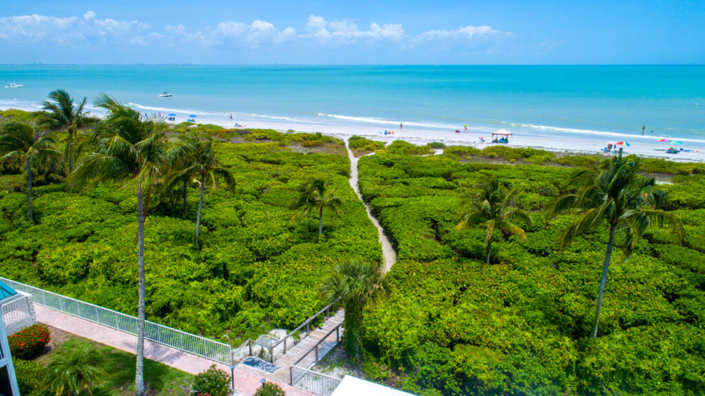 Playa en Sanibel Island, Florida