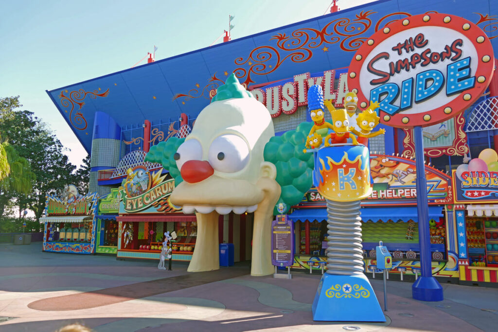 The Simpson Ride - Universal Studios en Orlando